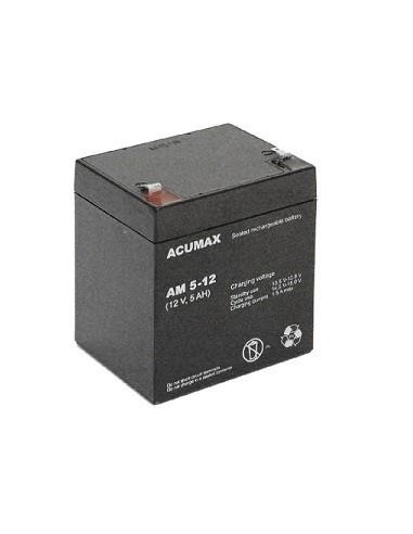 BATTERY 12V 5AH VRLA/AM5-12T2 ACUMAX EMU