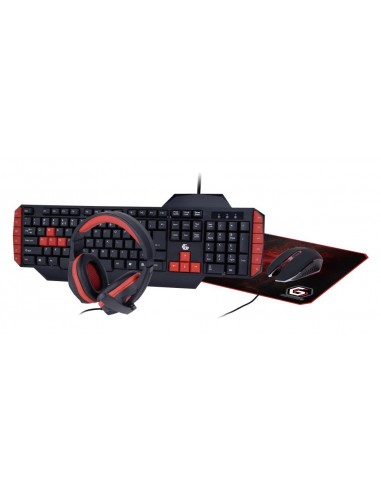 KEYBOARD USB GAMING KIT ENG/ULTIMATE GGS-UMG4-02 GEMBIRD