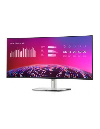LCD Monitor|DELL|U3821DW|37.5"|Business/Curved/21 : 9|Panel IPS|3840x1600|21:9|Matte|5 ms|Speakers|Swivel|Height adjustable|Tilt