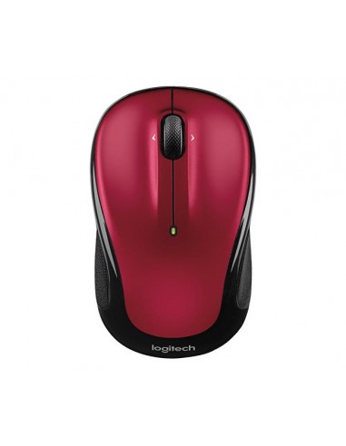 MOUSE USB OPTICAL WRL M235/RED 910-002496 LOGITECH