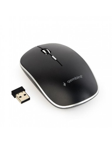 MOUSE USB OPTICAL WRL/BLACK MUSW-4B-01 GEMBIRD