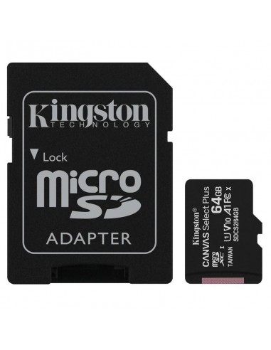 MEMORY MICRO SDXC 64GB UHS-I/W/ADAPTER SDCS2/64GB KINGSTON