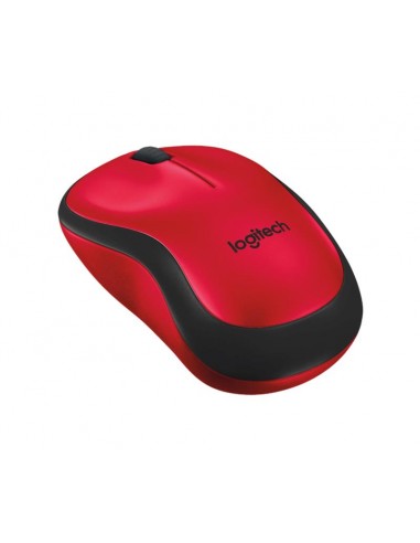 MOUSE USB OPTICAL WRL M220/SILENT RED 910-004880 LOGITECH