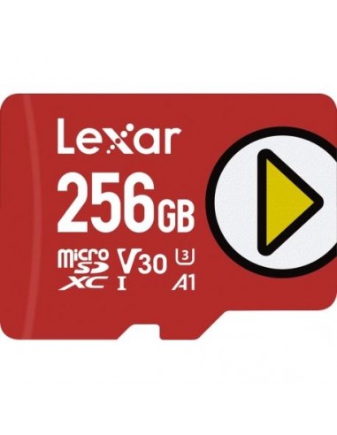 MEMORY MICRO SDXC 256GB UHS-I/PLAY LMSPLAY256G-BNNNG LEXAR