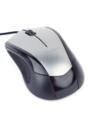 MOUSE USB OPTICAL BLACK/GREY/MUS-3B-02-BG GEMBIRD