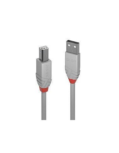 CABLE USB2 A-B 0.5M/ANTHRA GREY 36681 LINDY
