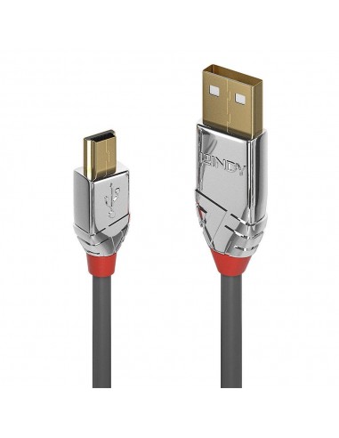 CABLE USB2 A TO MINI-B 3M/CROMO 36633 LINDY