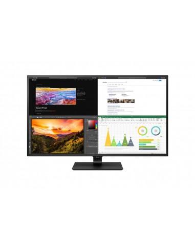 LCD Monitor|LG|43UN700-B|42.5"|4K|Panel IPS|3840x2160|16:9|Matte|8 ms|Speakers|Tilt|43UN700-B