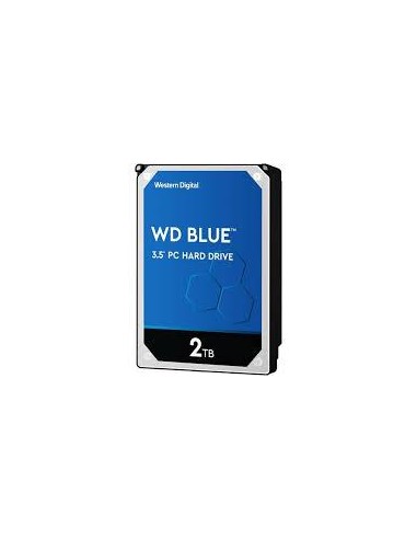HDD|WESTERN DIGITAL|Blue|2TB|SATA 3.0|256 MB|5400 rpm|3,5"|WD20EZAZ