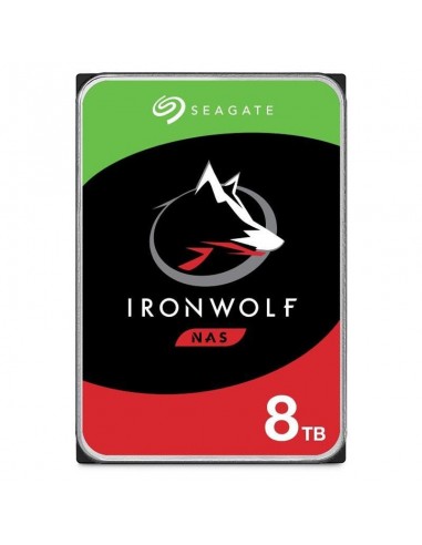 HDD|SEAGATE|IronWolf|8TB|SATA 3.0|256 MB|7200 rpm|Discs/Heads 5/10|3,5"|ST8000VN004