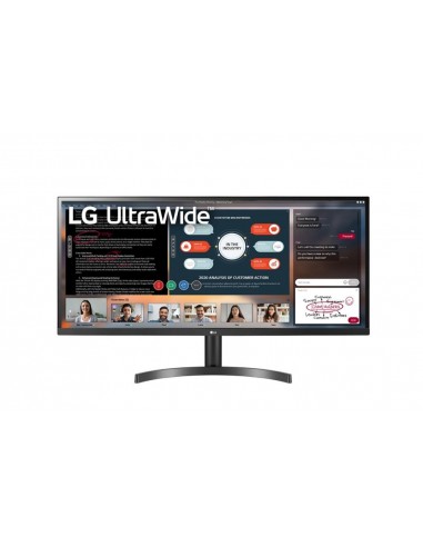 LCD Monitor|LG|34"|21 : 9|Panel IPS|2560x1080|21:9|75Hz|Matte|5 ms|34WP500-B