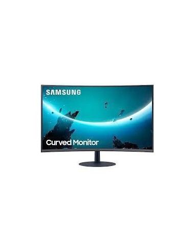 LCD Monitor|SAMSUNG|C32T550FDR|32"|Curved|Panel VA|1920x1080|16:9|75Hz|4 ms|Speakers|Tilt|Colour Dark Blue / Grey|LC32T550FDRXEN