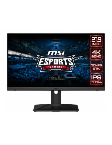 LCD Monitor|MSI|OPTIX MAG281URV|27.9"|Gaming/4K|Panel IPS|3840x2160|16:9|60Hz|Matte|4 ms|Swivel|Pivot|Height adjustable|Tilt|Col