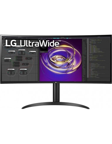 LCD Monitor|LG|34WP85C-B|34"|Curved/21 : 9|Panel IPS|3440x1440|21:9|60Hz|Matte|5 ms|Speakers|Height adjustable|Tilt|34WP85C-B