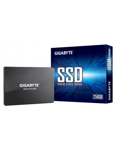 SSD|GIGABYTE|256GB|SATA 3.0|Write speed 500 MBytes/sec|Read speed 520 MBytes/sec|2,5"|TBW 100 TB|MTBF 2000000 hours|GP-GSTFS3125