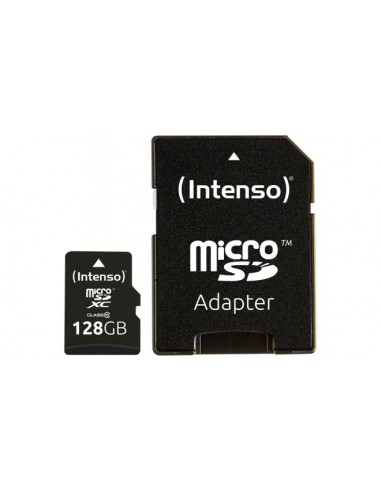 MEMORY MICRO SDXC 128GB C10/W/ADAPTER 3413491 INTENSO