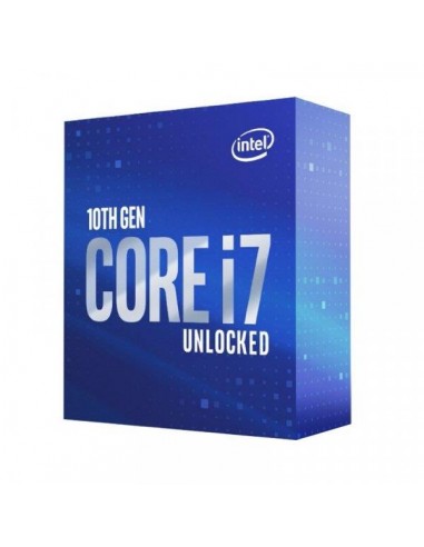 CPU|INTEL|Core i7|i7-10700K|Comet Lake|3800 MHz|Cores 8|16MB|Socket LGA1200|125 Watts|GPU UHD 630|BOX|BX8070110700KSRH72