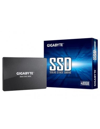 SSD|GIGABYTE|480GB|SATA 3.0|Write speed 480 MBytes/sec|Read speed 550 MBytes/sec|2,5"|TBW 200 TB|MTBF 2000000 hours|GP-GSTFS3148
