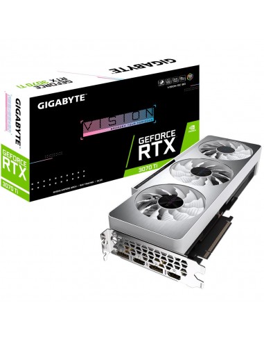 Graphics Card|GIGABYTE|NVIDIA GeForce RTX 3070 Ti|8 GB|256 bit|PCIE 4.0 16x|GDDR6X|Memory 19000 MHz|GPU 1830 MHz|2xHDMI|2xDispla