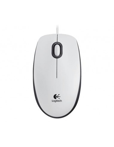 MOUSE USB OPTICAL M100/WHITE 910-005004 LOGITECH