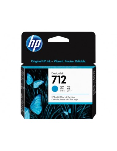 INK CARTRIDGE CYAN NO.712/29ML 3ED67A HP