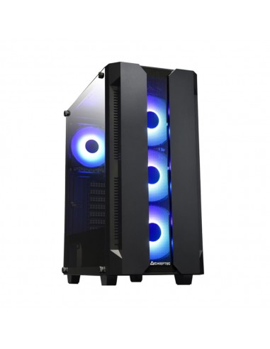 Case|CHIEFTEC|HUNTER|MidiTower|ATX|MiniITX|Colour Black|GS-01B-OP