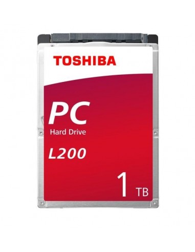 HDD|TOSHIBA|L200|1TB|SATA 3.0|128 MB|5400 rpm|2,5"|Thickness 7mm|HDWL110UZSVA