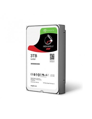 HDD|SEAGATE|IronWolf|3TB|SATA 3.0|64 MB|5900 rpm|3,5"|ST3000VN007