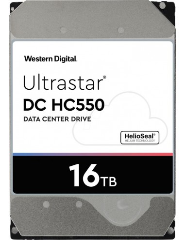 HDD|WESTERN DIGITAL ULTRASTAR|Ultrastar DC HC550|WUH721816ALE6L4|16TB|SATA 3.0|512 MB|7200 rpm|3,5"|0F38462
