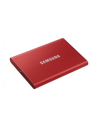 External SSD|SAMSUNG|T7|500GB|USB 3.2|Write speed 1000 MBytes/sec|Read speed 1050 MBytes/sec|MU-PC500R/WW