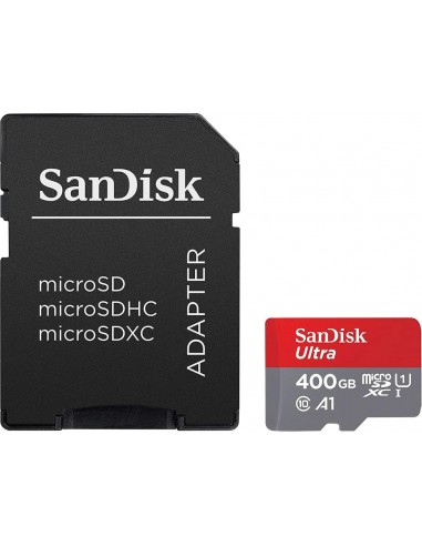 MEMORY MICRO SDXC 400GB UHS-I/W/A SDSQUA4-400G-GN6MA SANDISK