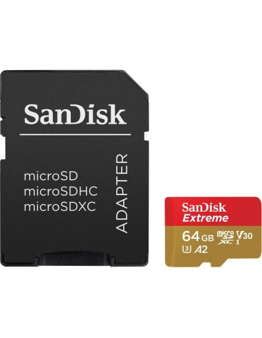 MEMORY MICRO SDXC 64GB UHS-3/W/A SDSQXA2-064G-GN6AA SANDISK