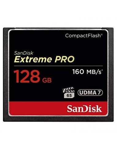 MEMORY COMPACT FLASH 128GB/SDCFXPS-128G-X46 SANDISK