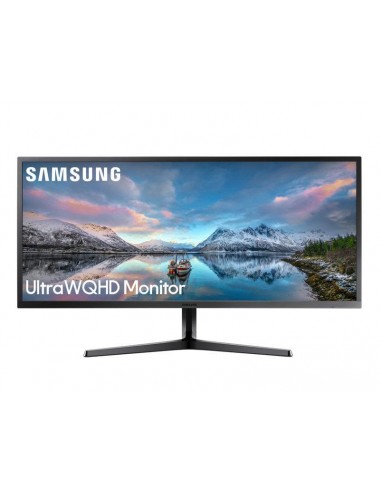 LCD Monitor|SAMSUNG|SJ55W|34.1"|Business/21 : 9|Panel VA|3440x1440|21:9|60Hz|4 ms|Tilt|LS34J550WQRXEN