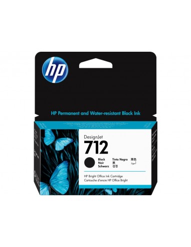 INK CARTRIDGE BLACK NO.712/38ML 3ED70A HP