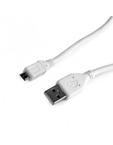 CABLE USB2 A PLUG/MICRO B 0.5M/CCP-MUSB2-AMBM-W-0.5M GEMBIRD