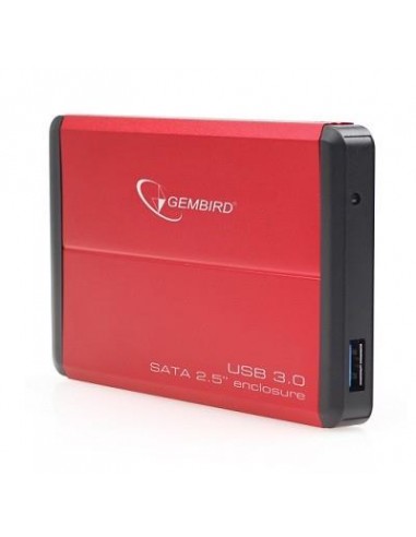 HDD CASE EXT. USB3 2.5"/RED EE2-U3S-2-R GEMBIRD