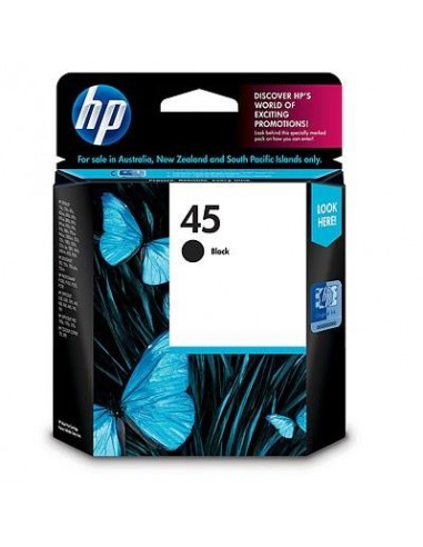 INK CARTRIDGE BLACK NO.45/42ML 51645AE HP