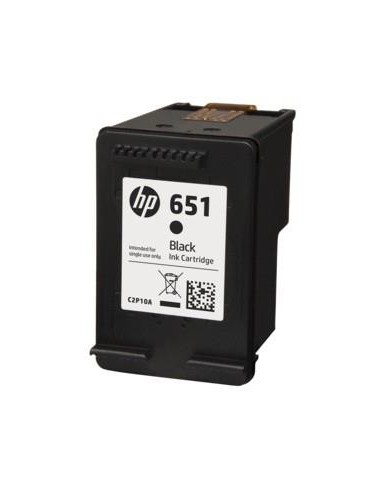 INK CARTRIDGE BLACK NO.651/C2P10AE HP