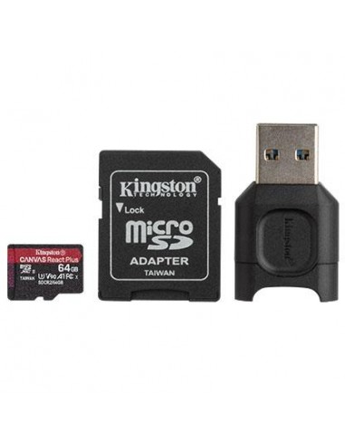 MEMORY READER FLASH REACT PLUS/MLPMR2/64GB KINGSTON