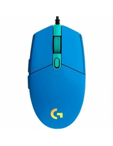 MOUSE USB OPTICAL G102 LIGHTSY/BLUE 910-005801 LOGITECH