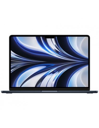 Notebook|APPLE|MacBook Air|MLY43RU/A|13.6"|2560x1664|RAM 8GB|SSD 512GB|8-core GPU|ENG/RUS|macOS Monterey|Midnight|1.24 kg|MLY43R