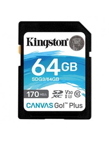 MEMORY SDXC 64GB UHS-I/SDG3/64GB KINGSTON