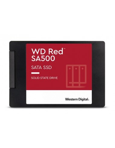 SSD|WESTERN DIGITAL|Red SA500|500GB|SATA 3.0|Write speed 530 MBytes/sec|Read speed 560 MBytes/sec|2,5"|TBW 350 TB|MTBF 2000000 h