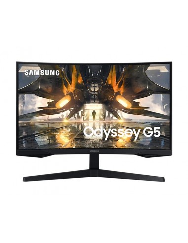 LCD Monitor|SAMSUNG|S27AG550EU|27"|Gaming/Curved|Panel VA|2560x1440|16:9|165Hz|1 ms|Tilt|Colour Black|LS27AG550EUXEN