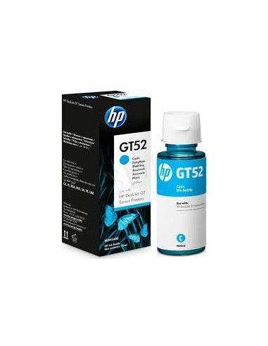 INK CARTRIDGE CYAN GT52/M0H54AE HP