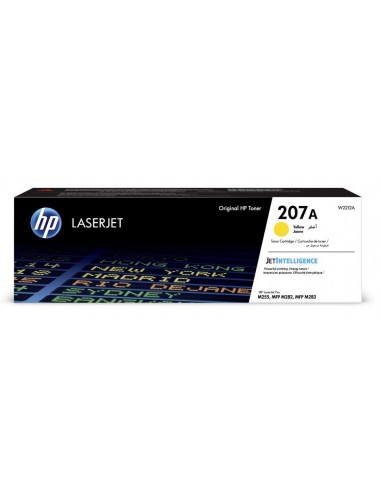 TONER YELLOW 207A /M255/M282/1.25K W2212A HP